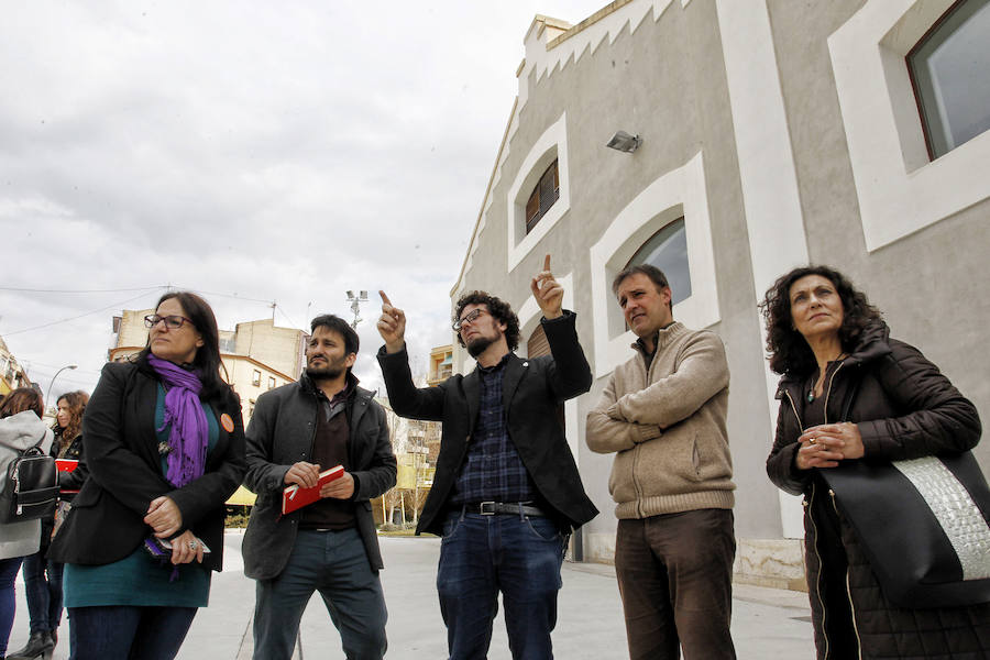 Visita del conseller de Educación y Cultura a la provincia