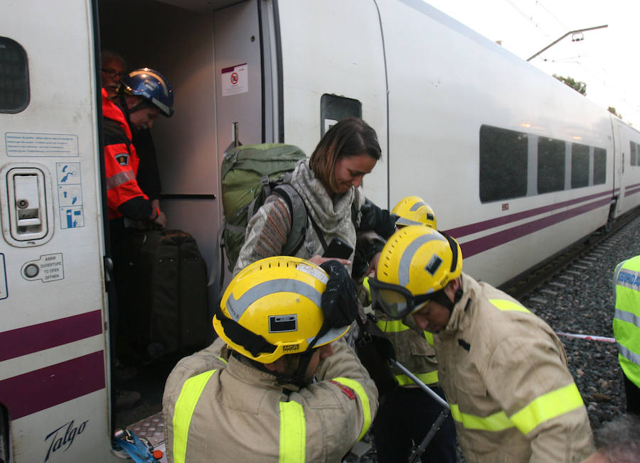 Euromed descarrilado en Tarragona