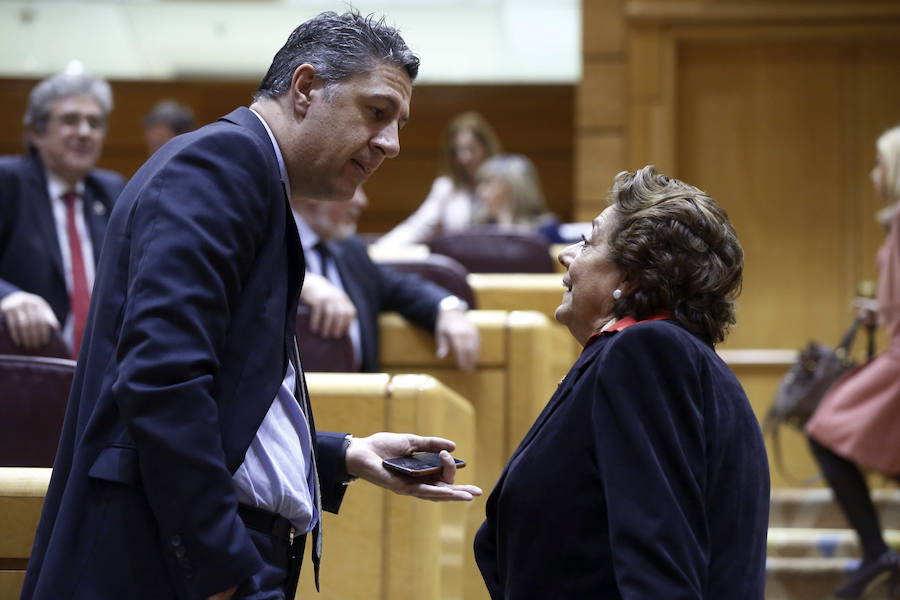 Barberá, en el Senado: «No me quiero esconder»