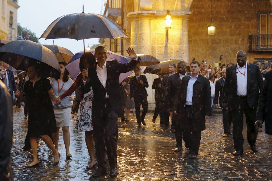 Obama inicia en Cuba una visita histórica