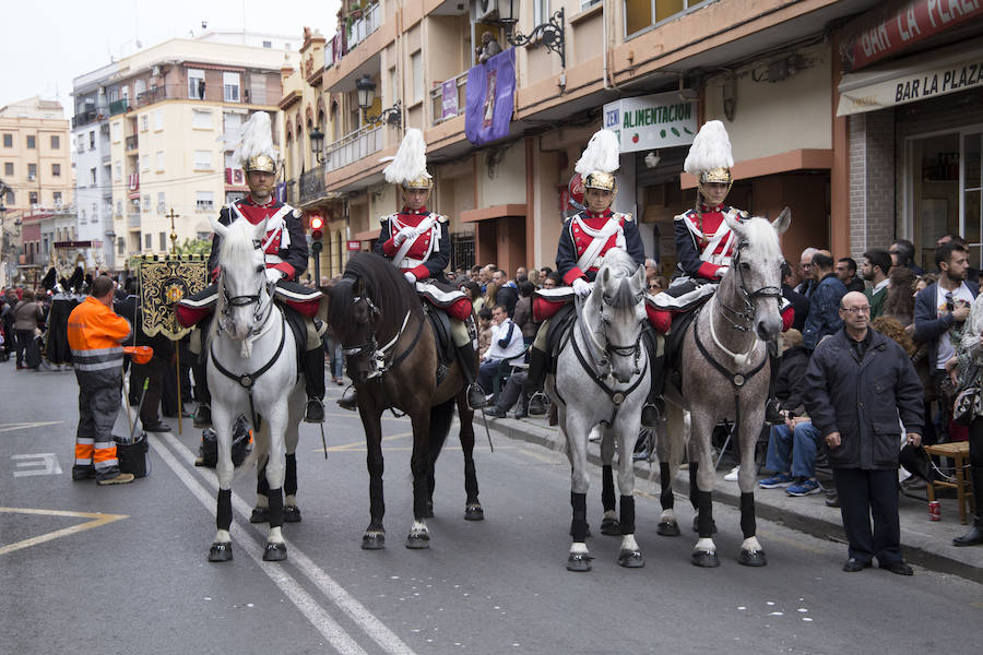 La Semana Santa Marinera celebra la Procesión general del Santo Entierro