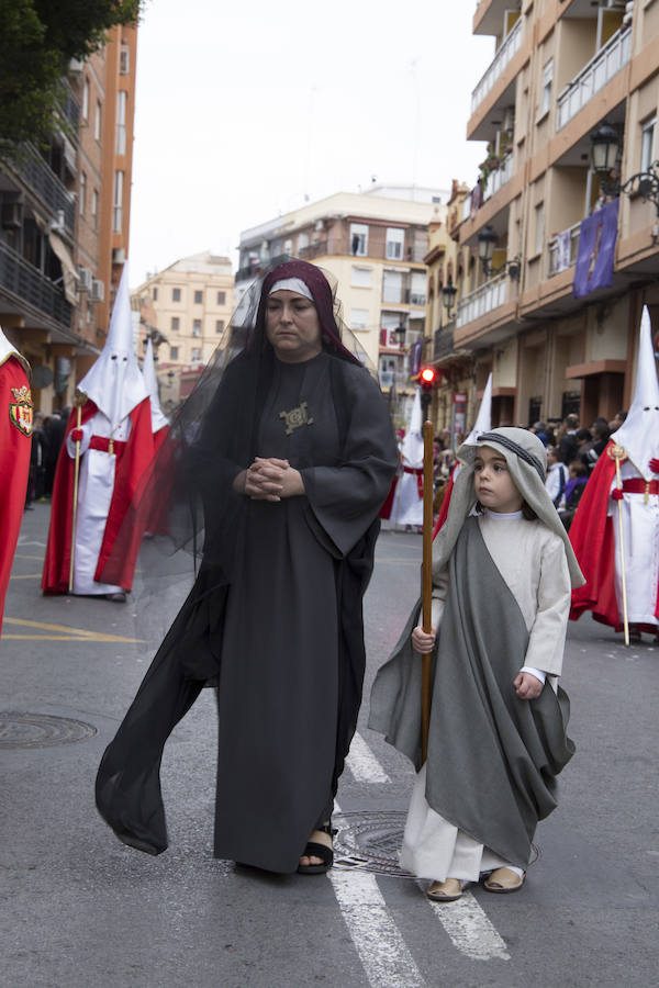 La Semana Santa Marinera celebra la Procesión general del Santo Entierro