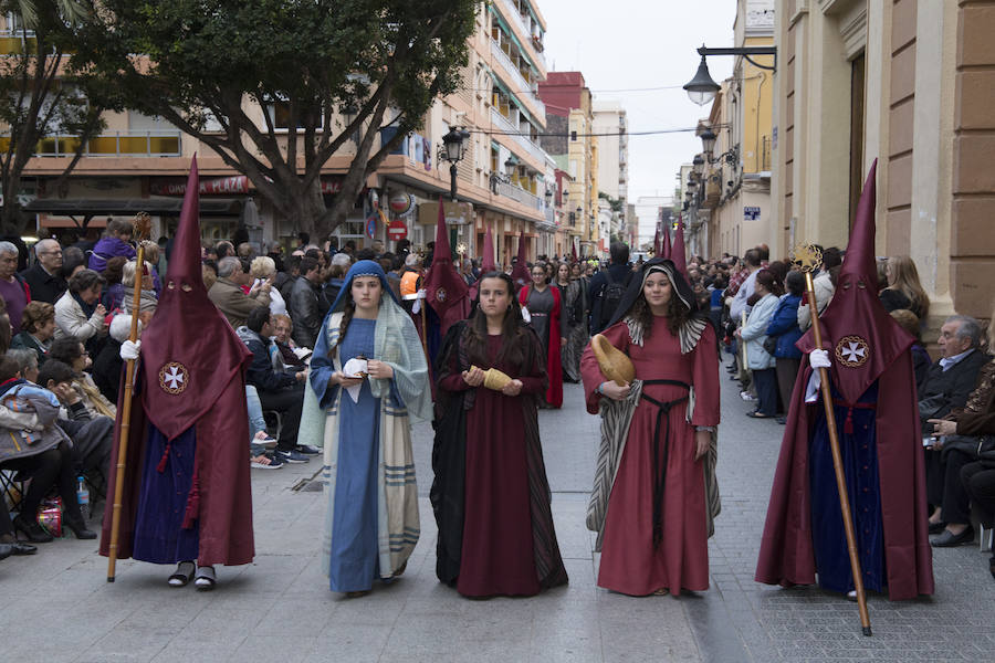 La Semana Santa Marinera celebra la Procesión general del Santo Entierro