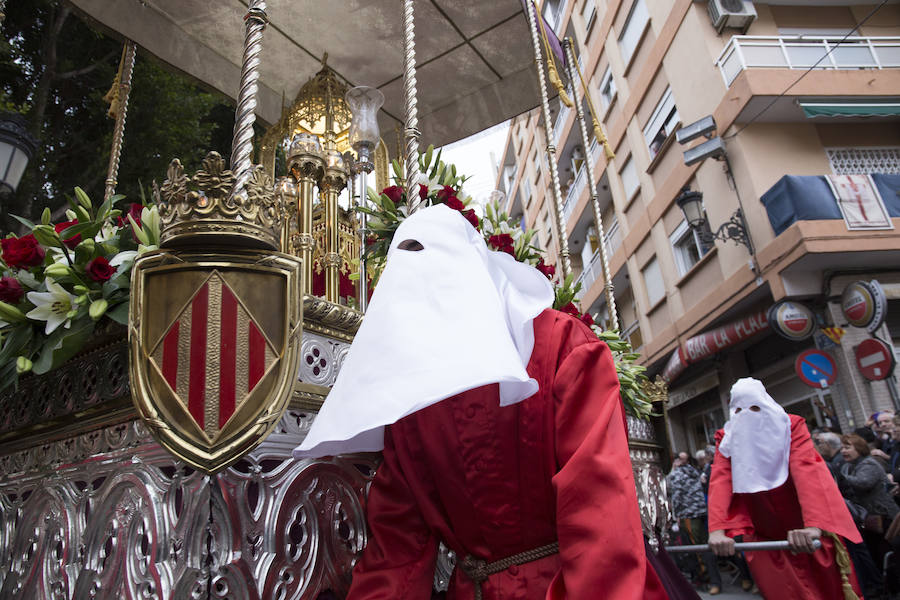 La Semana Santa Marinera celebra la Procesión general del Santo Entierro