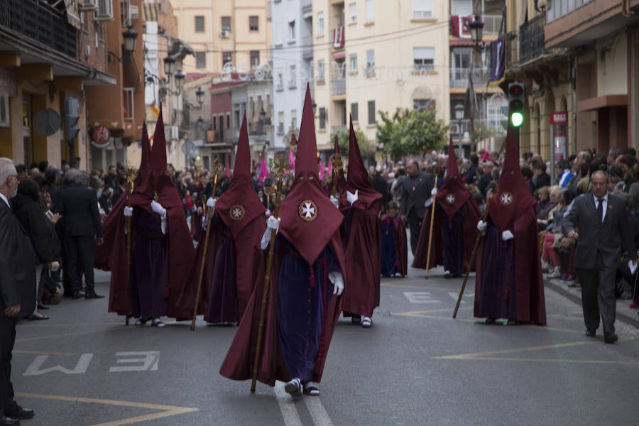 La Semana Santa Marinera celebra la Procesión general del Santo Entierro