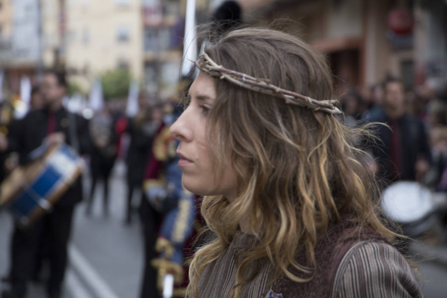 La Semana Santa Marinera celebra la Procesión general del Santo Entierro