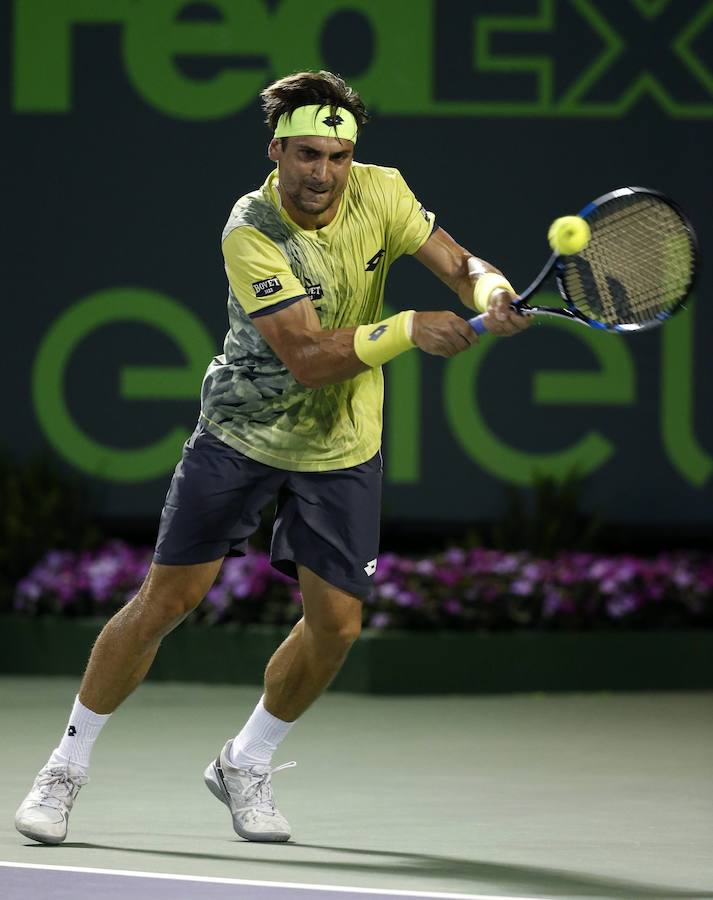 David Ferrer, eliminado en tercera ronda del Masters de Miami