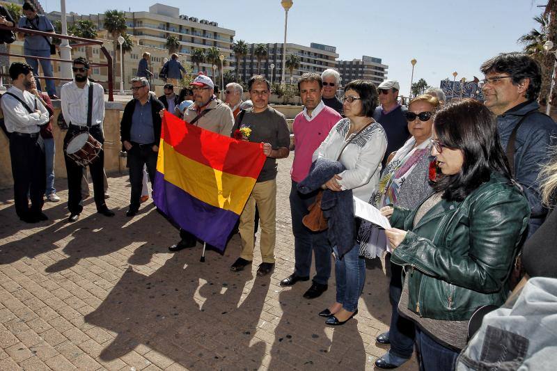 Homenaje a los republicanos que quedaron atrapados en el Puerto de Alicante