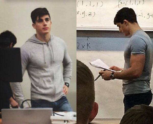 Pietro Boselli, el profesor de matemáticas más sexy del mundo