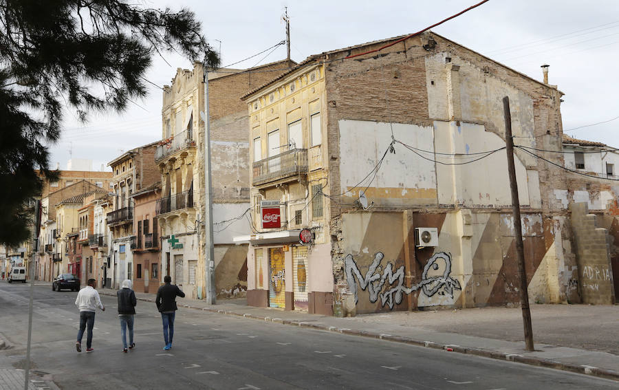 La degradación urbanística en El Cabanyal