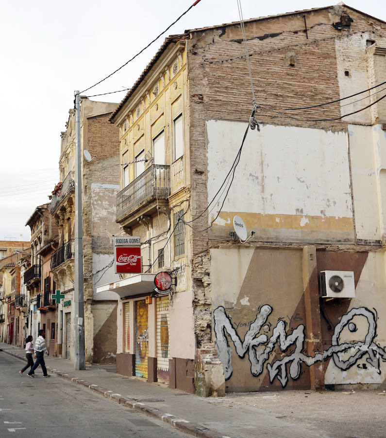 La degradación urbanística en El Cabanyal