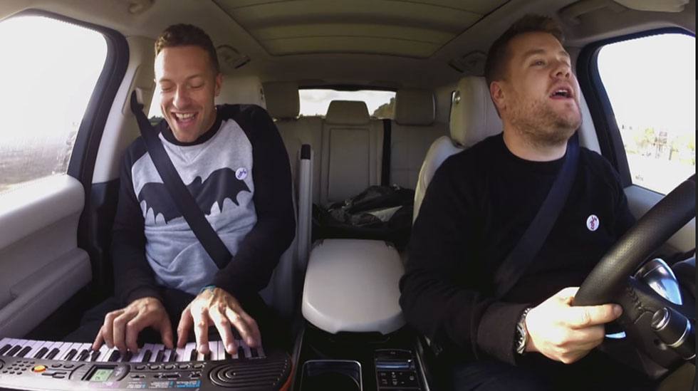 Los invitados a Carpool Karaoke de James Corden