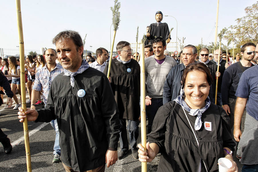 Los políticos también peregrinan