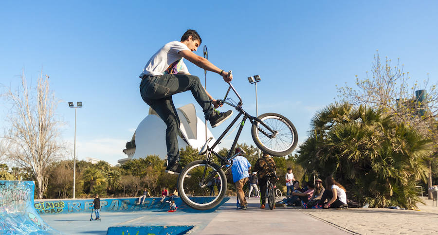 Skate y BMX en el río