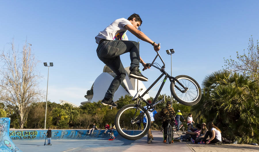 Skate y BMX en el río