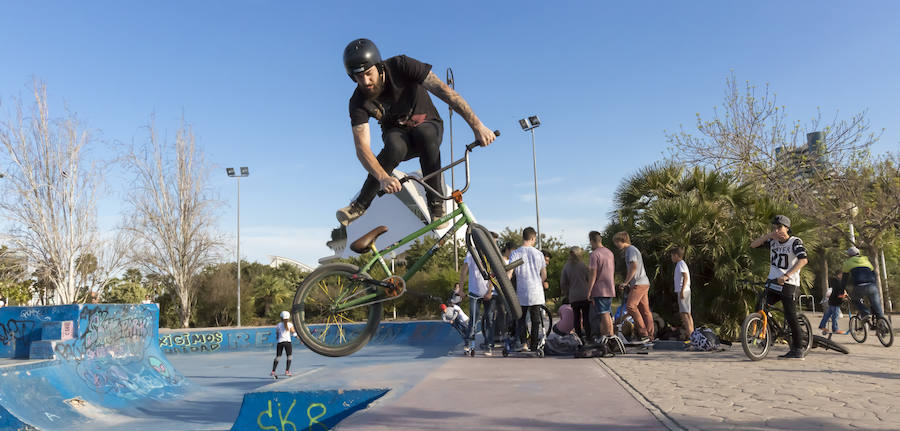 Skate y BMX en el río