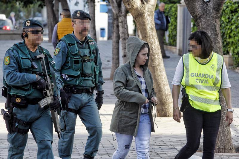 Operación contra una banda dedicada al robo con varios registros en Alicante