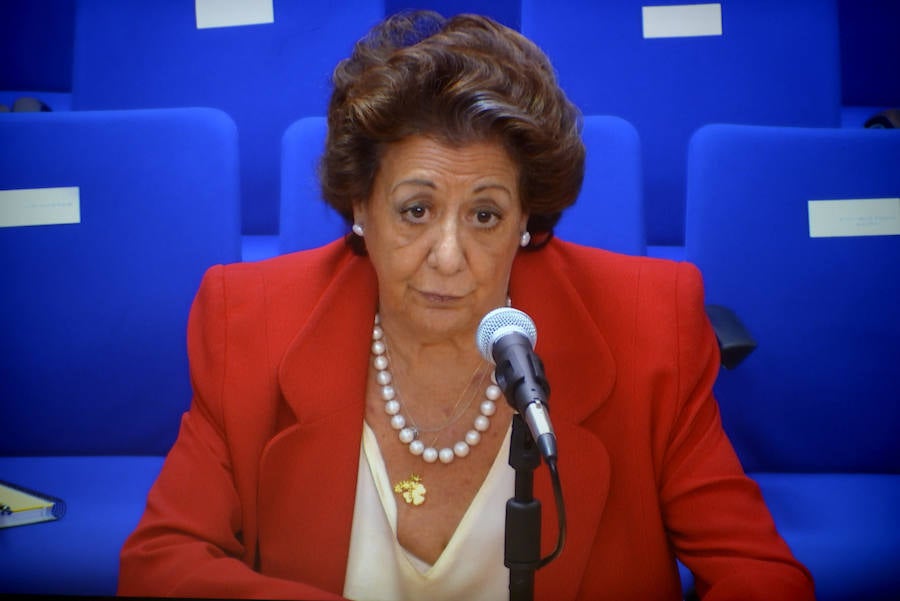 Rita Barberá declara como testigo en el juicio Nóos