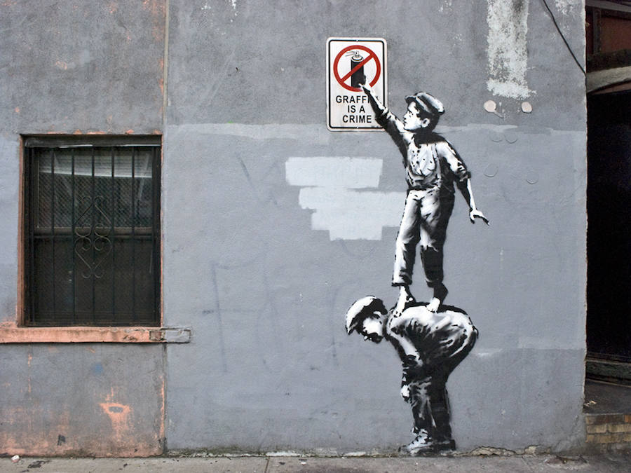 Las mejores obras de Bansky