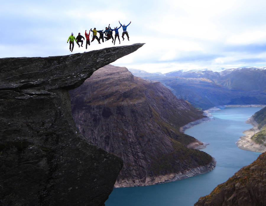 Trolltunga Rock (Noruega). 