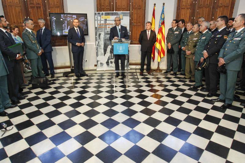 Homenaje a los guardias civiles asesinados por el terrorismo