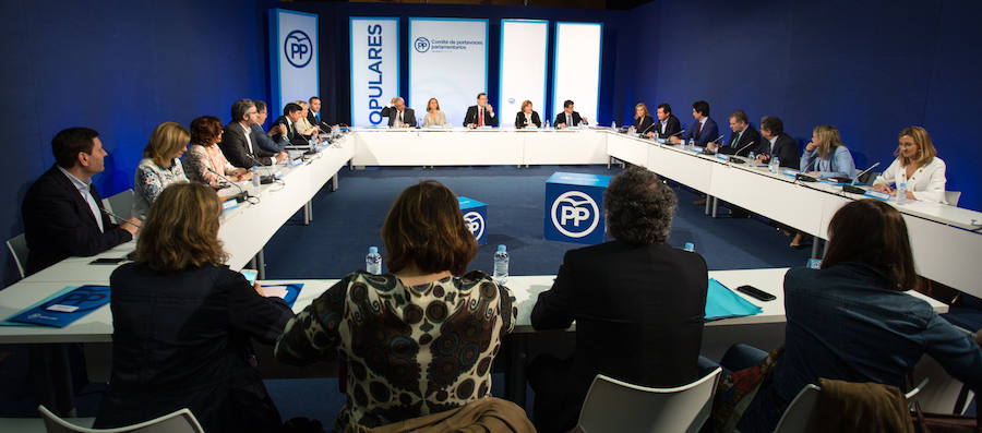 Rajoy clausura en Alicante el Comité de Portavoces Parlamentarios del PP