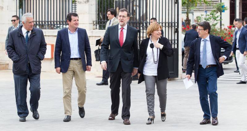 Rajoy clausura en Alicante el Comité de Portavoces Parlamentarios del PP