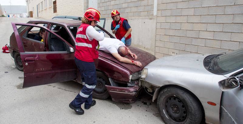 Simulacro de Cruz Roja