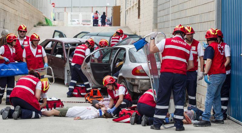 Simulacro de Cruz Roja