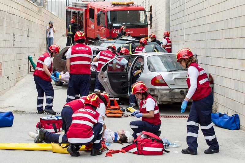 Simulacro de Cruz Roja