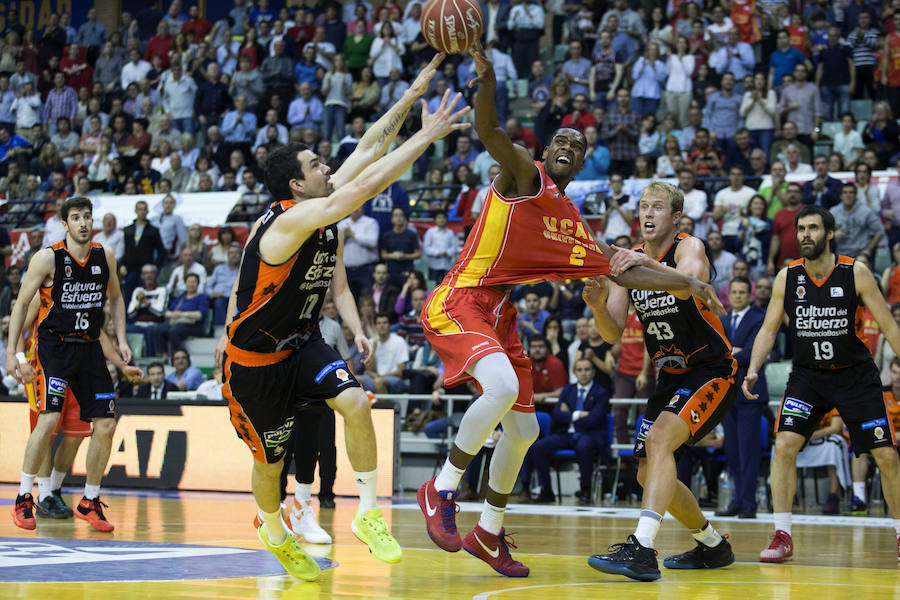 El UCAM Murcia vs Valencia Basket, en imágenes