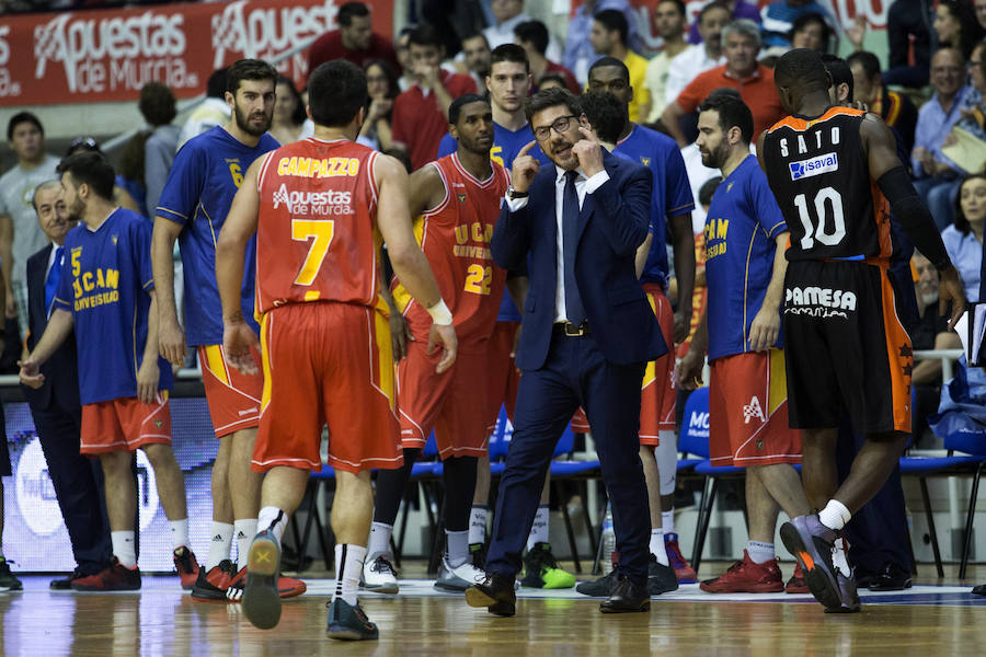 El UCAM Murcia vs Valencia Basket, en imágenes