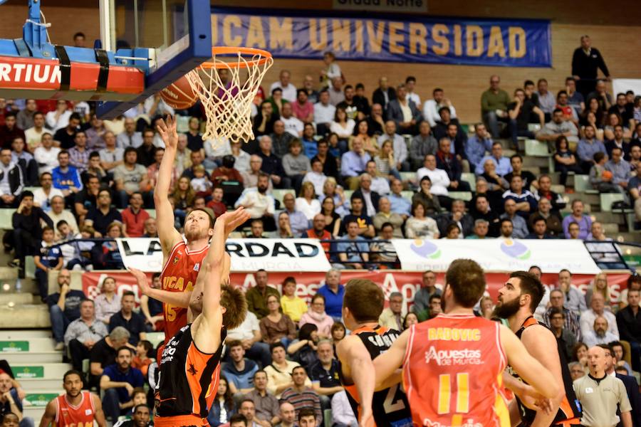 El UCAM Murcia vs Valencia Basket, en imágenes