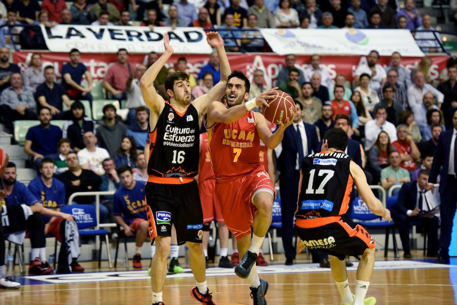 El UCAM Murcia vs Valencia Basket, en imágenes