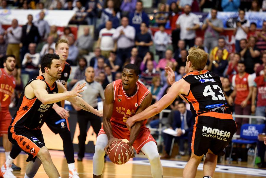 El UCAM Murcia vs Valencia Basket, en imágenes