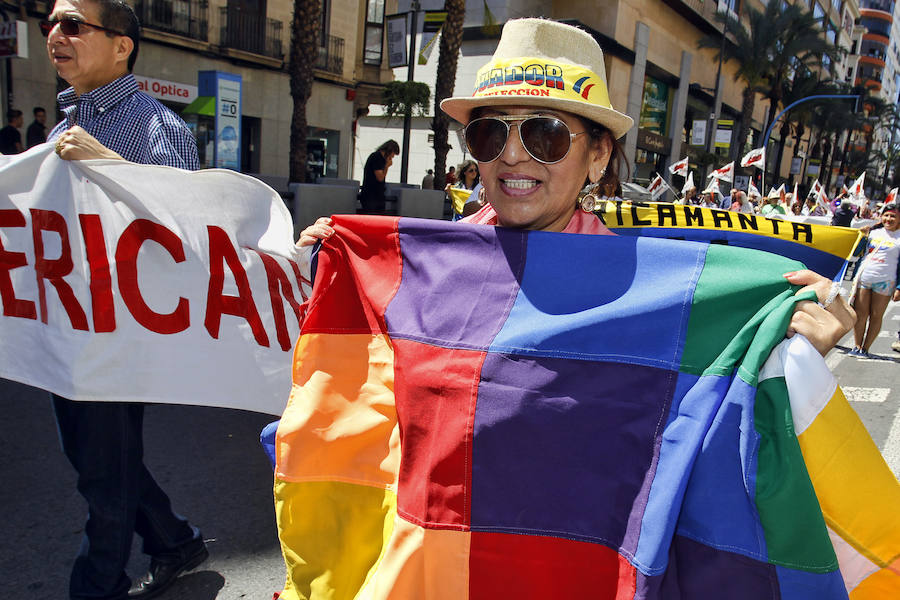 Manifestación del Día del Trabajo en Alicante