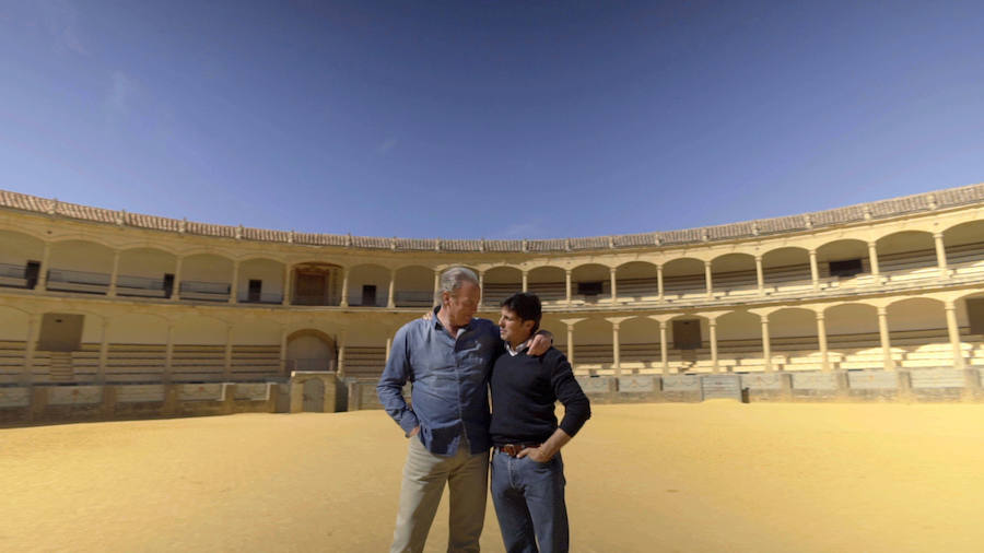 Fran Rivera enseña su casa de Ronda a Bertín Osborne