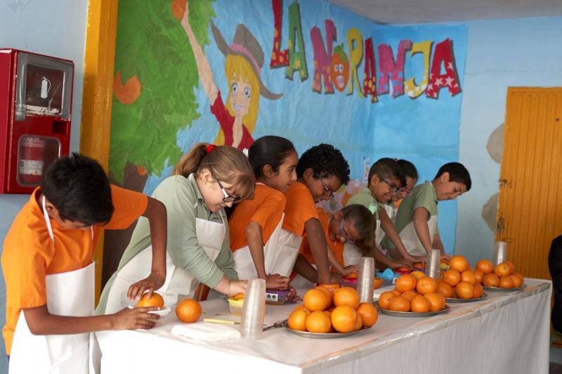 Agricultura fomenta el consumo de verdura y fruta en el colegio