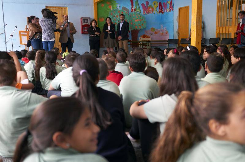 Agricultura fomenta el consumo de verdura y fruta en el colegio