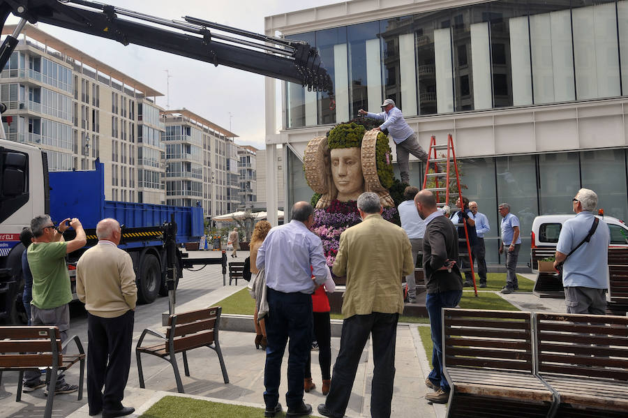 La Dama floral vuelve al Centro de Congresos de Elche