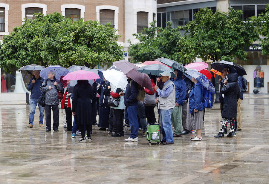 Lluvia en la Comunitat