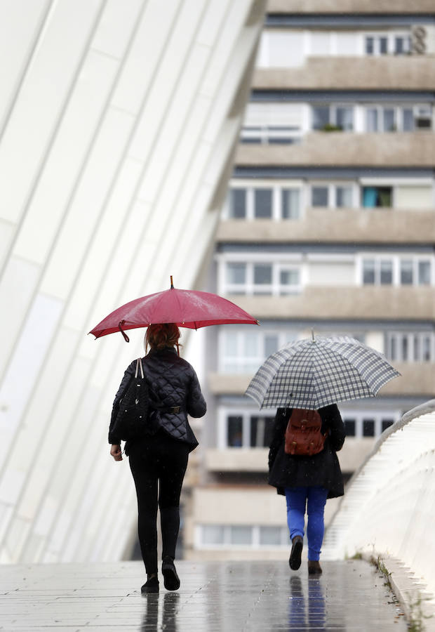 Lluvia en la Comunitat