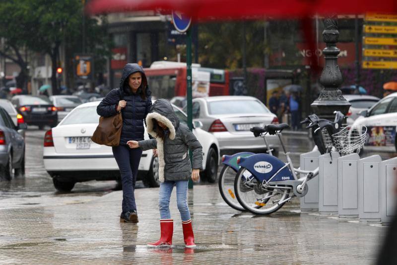 Lluvia en la Comunitat