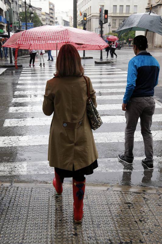 Lluvia en la Comunitat