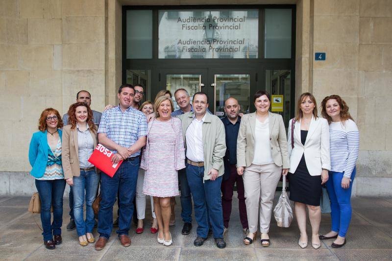 Presentación de las listas del PSOE al Congreso y al Senado por Alicante