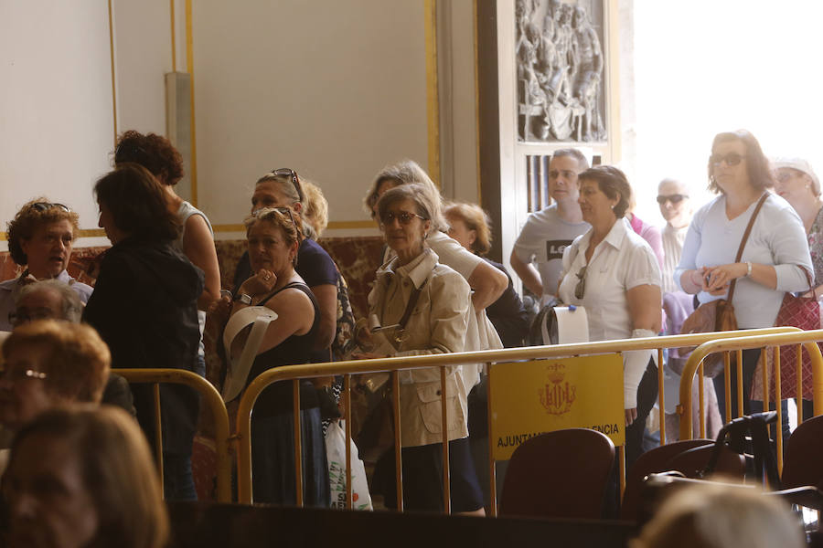 Fotos del Besamanos a la Virgen de los Desamparados