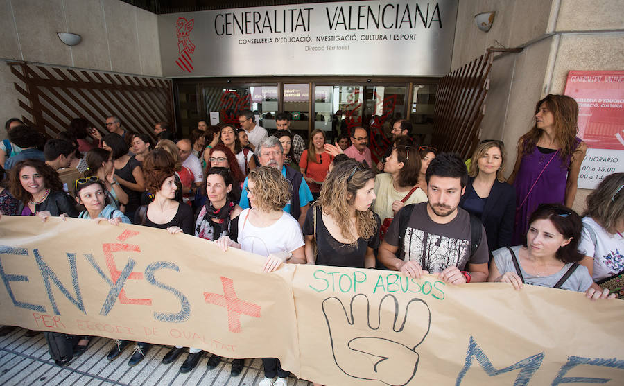 Concentración del profesorado de las EOI