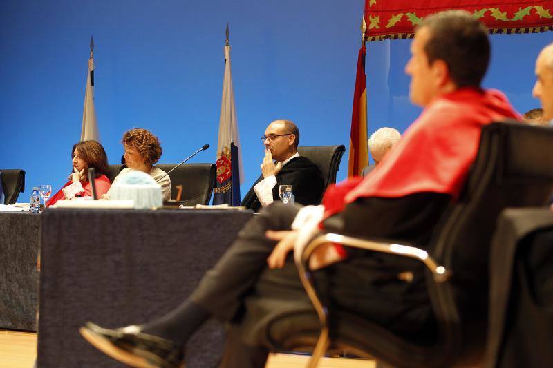 Acto de clausura del curso académico 2015-2016 en la UA