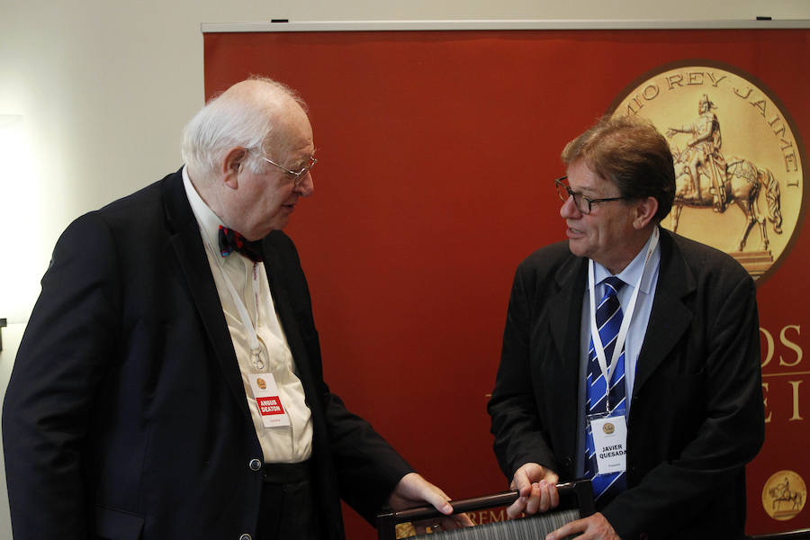 Fotos de Angus Deaton, premio Nobel de Economía de 2015 y uno de los jurados de los Premios Jaume I