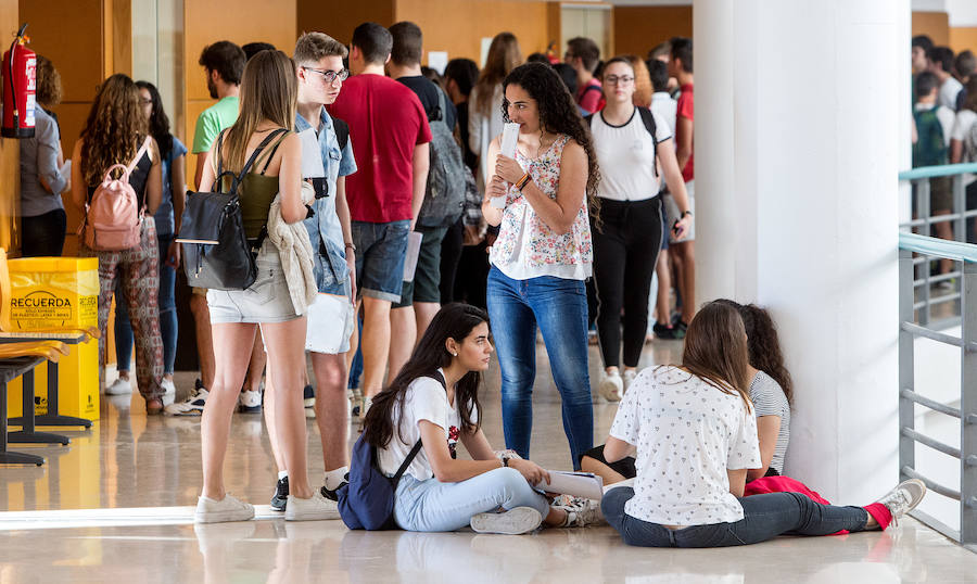 Comienzan los exámenes de selectividad